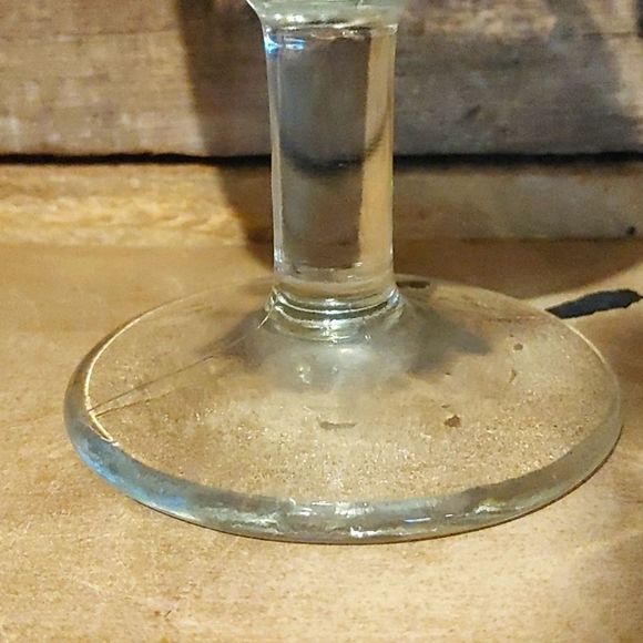 Vintage 80's Pizza Inn Thumbprint Beer Goblet - Picture 6 of 9